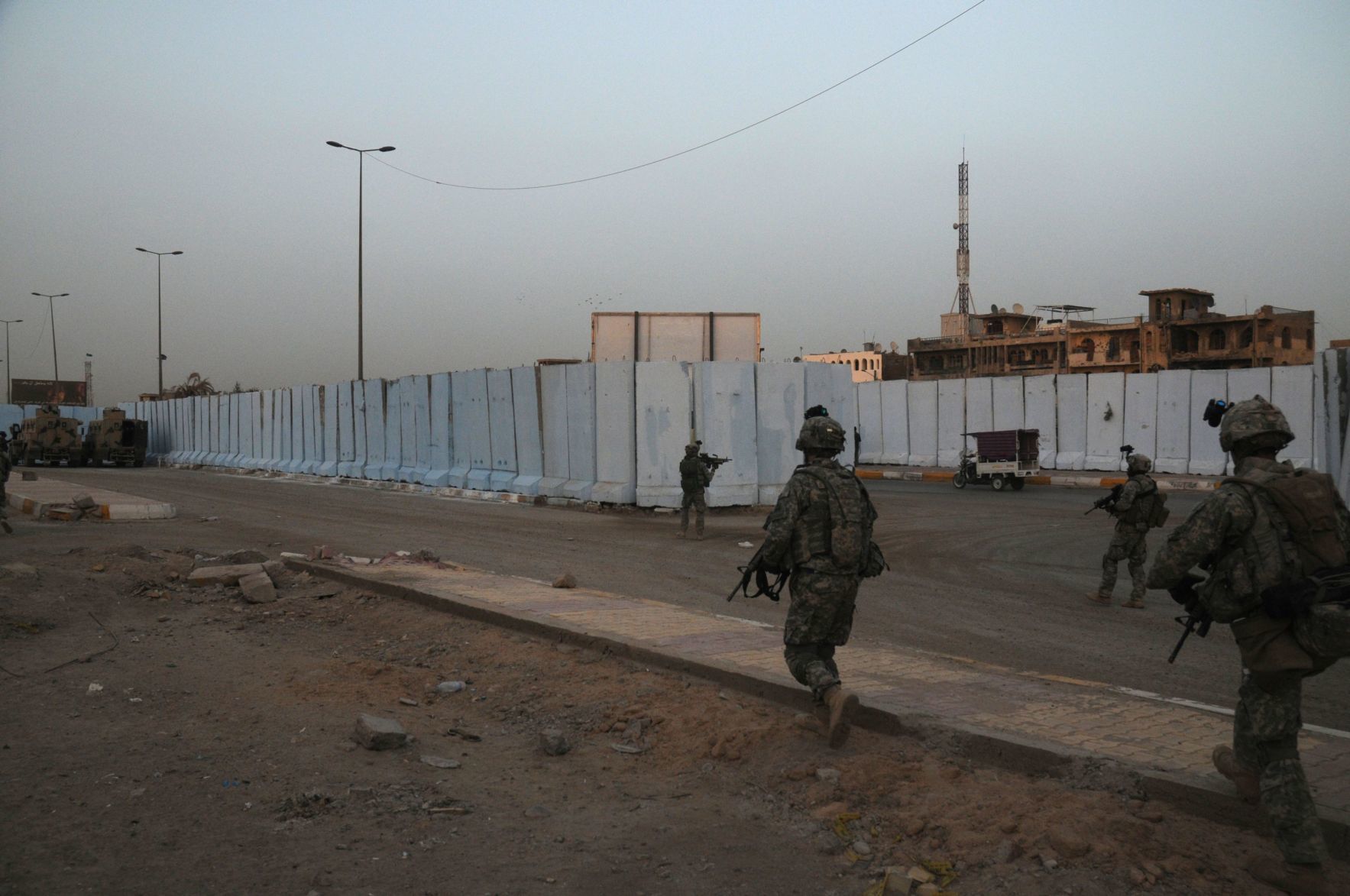 Sadr City wall